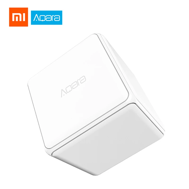 Magic Cube Xiaomi Aqara комплекты умного дома Gateway2 концентратор настенный беспроводной переключатель двери окна сенсор дверной звонок двусторонний модуль управления HomeKit - Цвет: Magic Cube