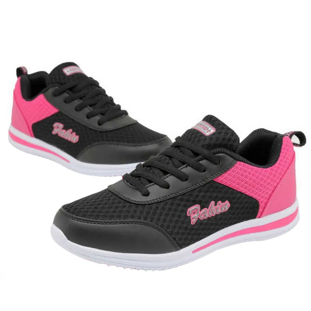 Модная женская обувь Лоскутная Повседневная уличная прогулочная на плоской