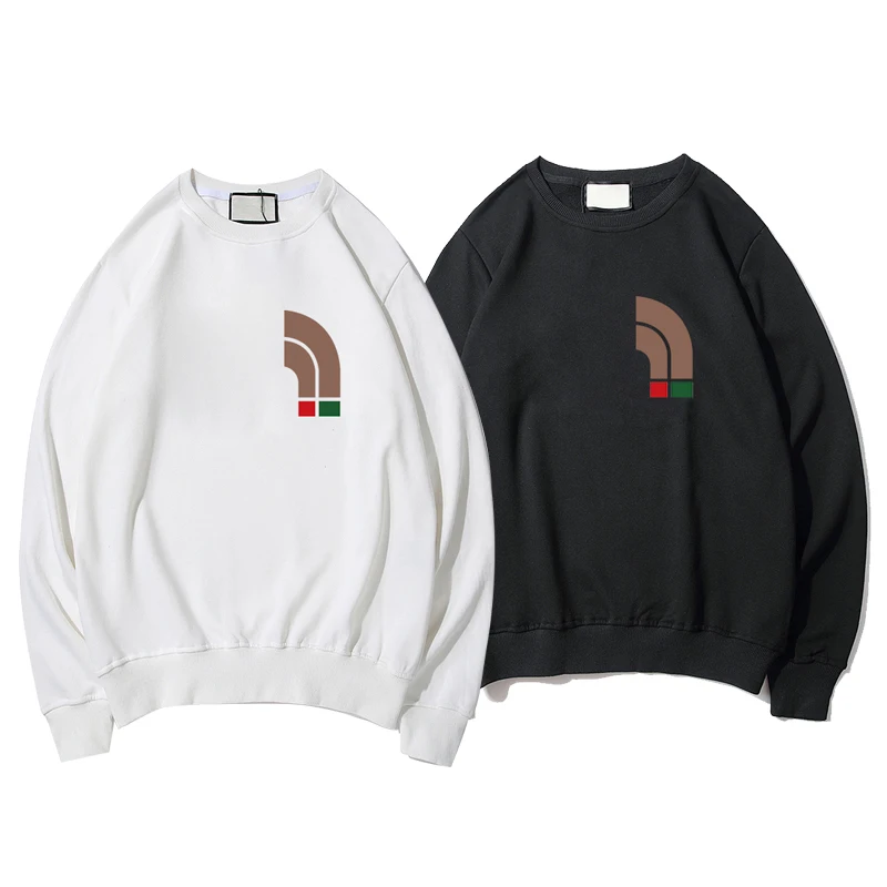 

Осень-зима 2021, популярный стиль, мужские и женские свитера, модель удобный, вокруг шеи с длинными рукавами и принтом букв, парные модели