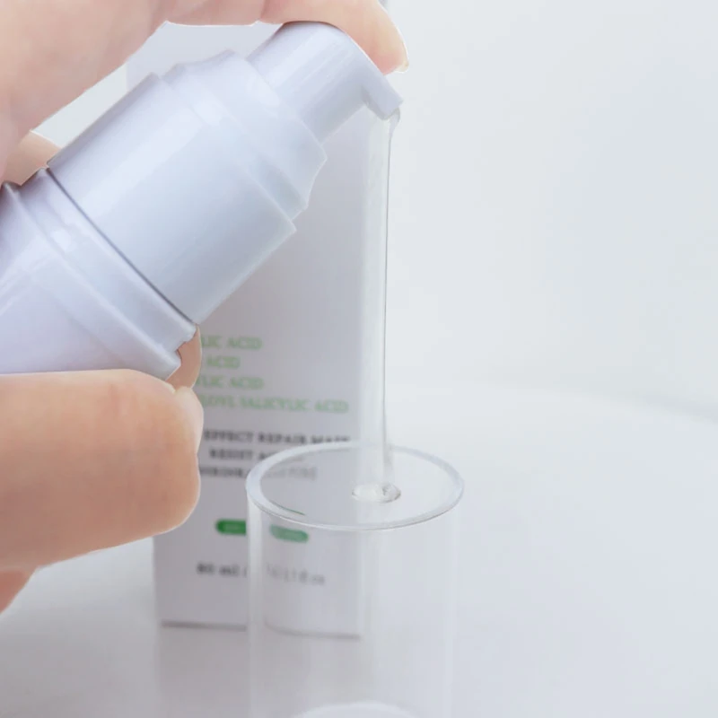 

80ml Multi-Effect Fruit Acid Repair Gel Moisturizing Mask Anti Aging Anti Wrinkle Improves Blackhead Acne Salicylic Acid Mask