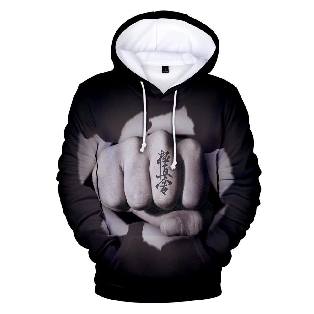 

New Arrival kyokushin 3D Hoodies Men/Women Fashion 3D Print kyokushin Sweatshirts Harajuku Style Anime Hoodie Men's Pullovers