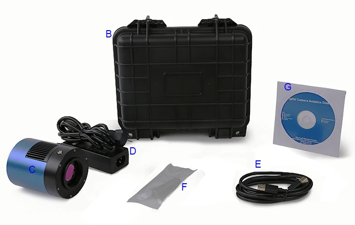 ATR3CMOS M42 + 2 ”USB3.0 TE охлаждающая астрономическая камера для астрономического