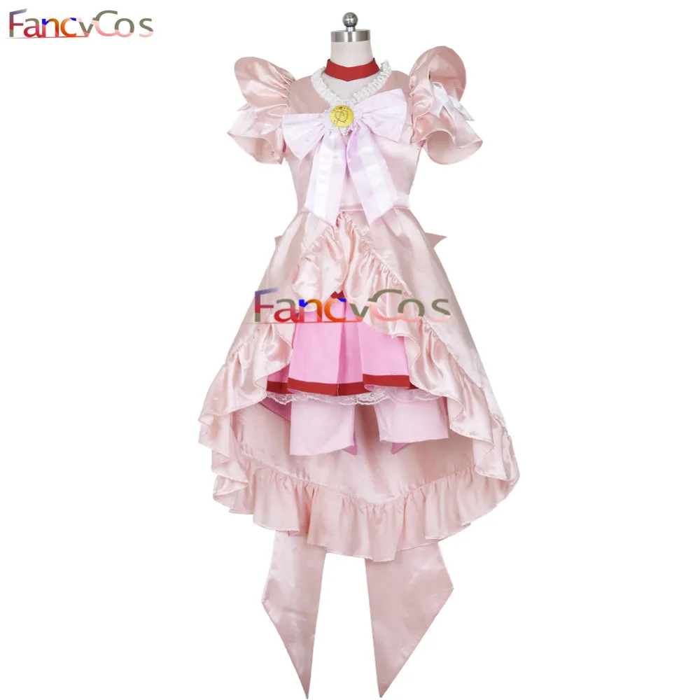 

Halloween Smile PreCure! Glitter Force Glitter Lucky Cure Happy Dress Princess Cosplay Costume High Quality Custom Made