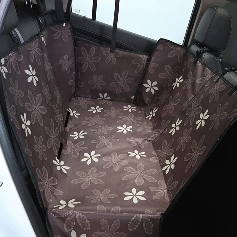 comprar Dog Pet Car Voltar Traseira Do Assento Transportadora Assento Almofada De Transporte Para Gatos Cães À Prova D' Água Oxford Tampa Do Cão Mat Hammock Cushion Protetor
