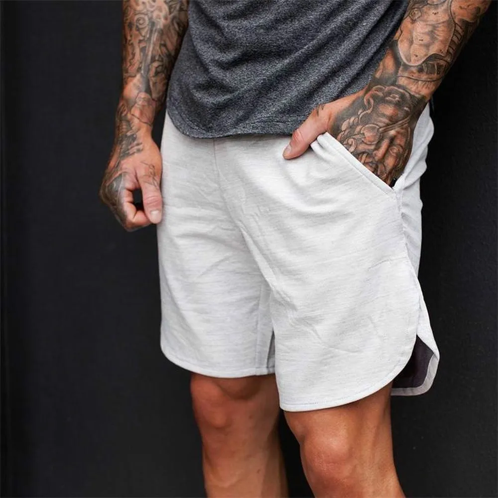 Шорты мужские хлопковые быстросохнущие спортивные пляжные штаны для спорта