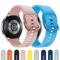 strap for samsung active 2 42mm 40mmgear s3 frontier huawei gt 2pro silicone 20mm 22mm bracelet galaxy watch 34 classic band