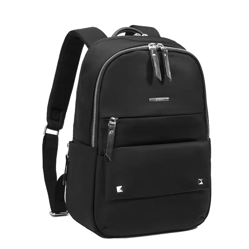 

YINUO Backpack Women , Premium Oxford Nylon Computer Pack Fits 12" 13" 14" with Separated Compartments and Pockets