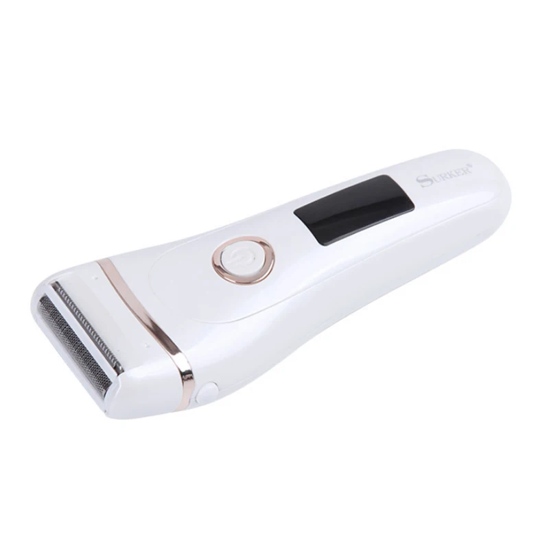 Перезаряжаемая Женская бритва водонепроницаемая электрическая для женщин