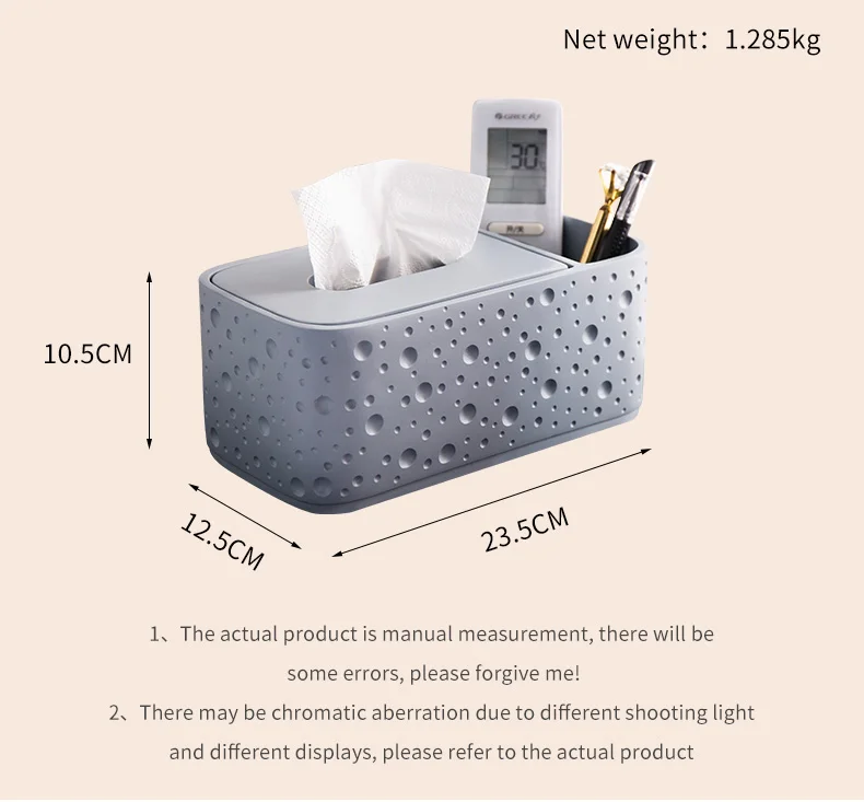 

Simple and Modern Style of The Moon Surface Creative Tissue Box Resin Material Office Kitchen Living Room Home Storage Crafts