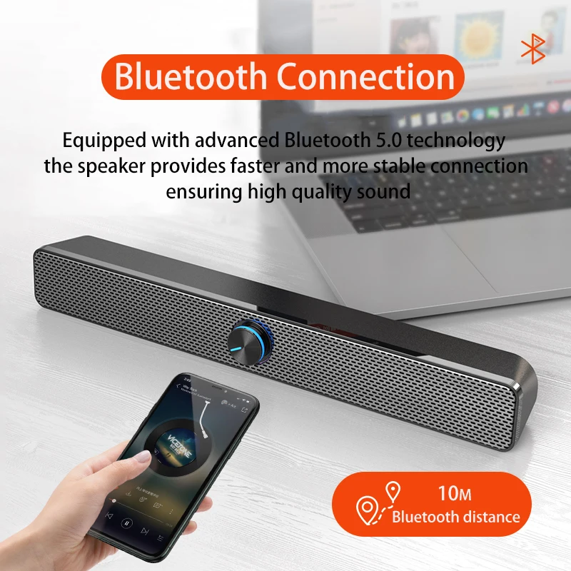 Soundbar TV Barra De Sonido звуковая панель Bluetooth динамик Bocinas Alta Fidelidad Caixa Som Para PC компьютерные