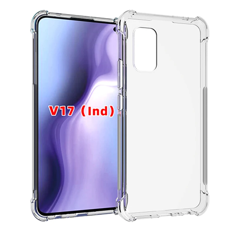 ДЛЯ Vivo V17 Индия высокое качество чехол полное покрытие Мягкий Силиконовый ТПУ