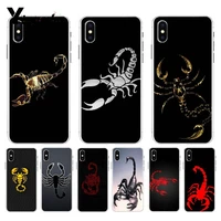 animal crab scorpion hybrid phone case for apple iphone 13 8 7 6 6s plus x xs max 5 5s se xr cover
