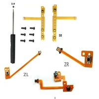 joycon lr controller sl sr zr zl l button key cable repair and replacement parts nintend switch joy con