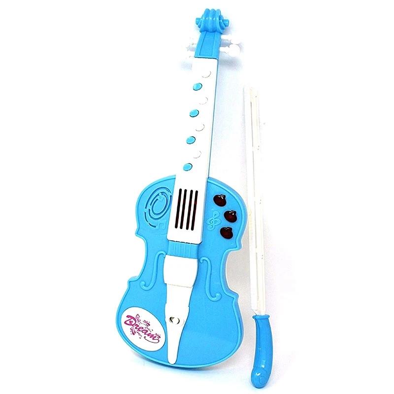 Удивительные игрушечные скрипки для музыкальных инструментов с 12 мелодиями и