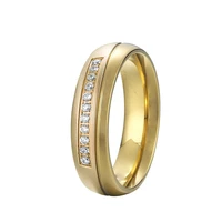 zirconium wedding rings engagement ring gold color women accessories jewelry