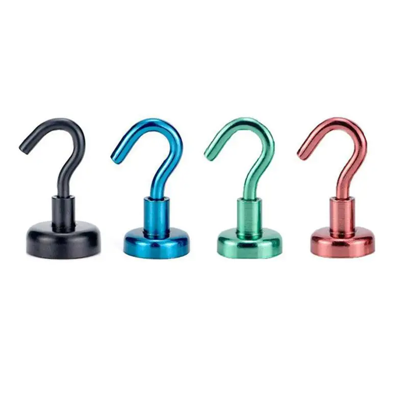 1 шт. стальные магнитные крючки мощный магнитный крючок держатель настенный на