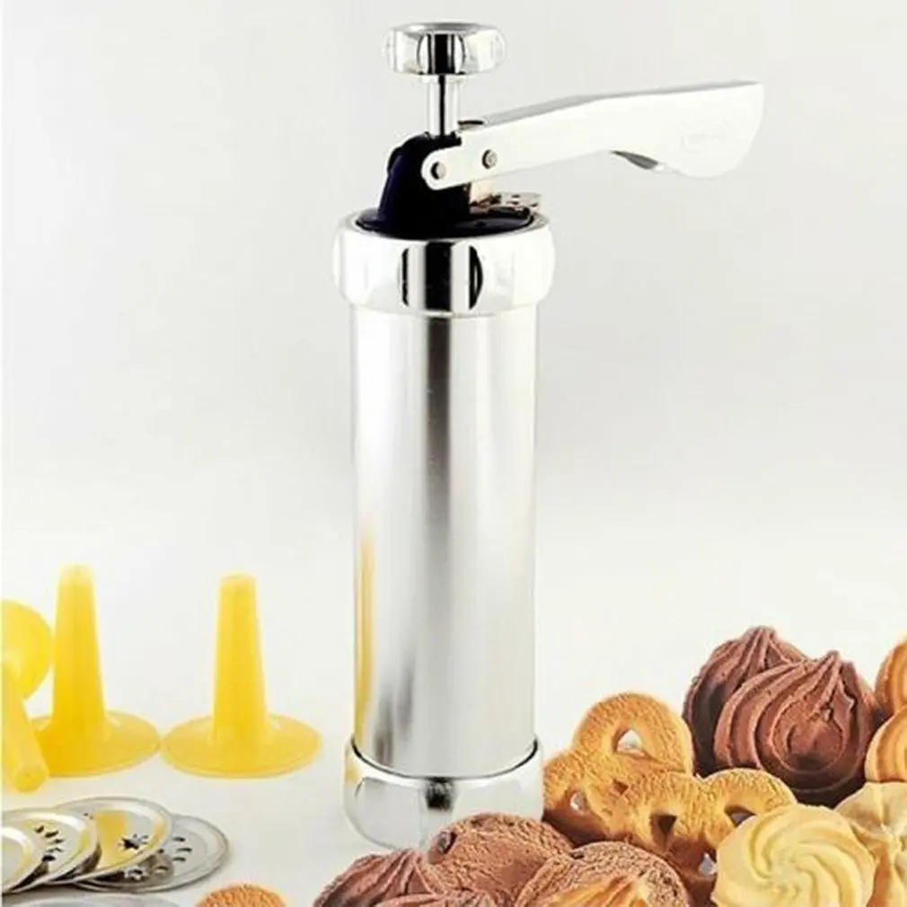Household Biscuit Machine Cookie Mold Cream Mounting-pattern Device Flower-making Gun Baking Tools Kitchen Dessert Decorating |