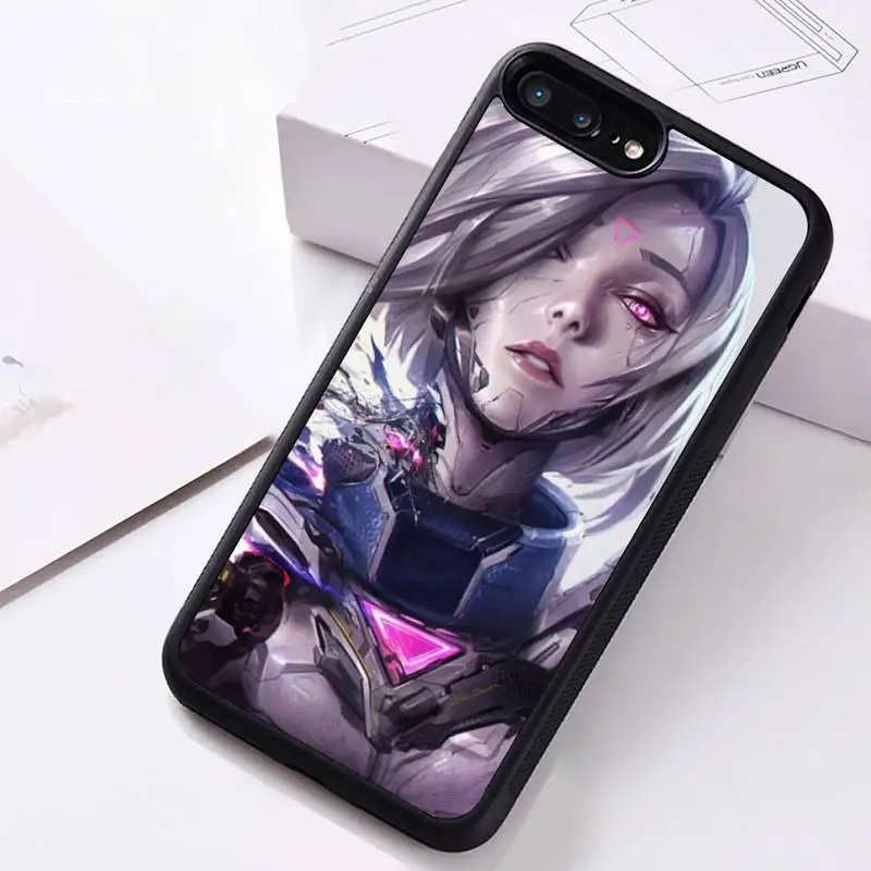 Чехол для телефона Legends KDA KaiSa Ahri Akali из резины для iPhone 12 Pro Max Mini 11 XS MAX 8 7 6 6S Plus X 5S SE 2020 XR.