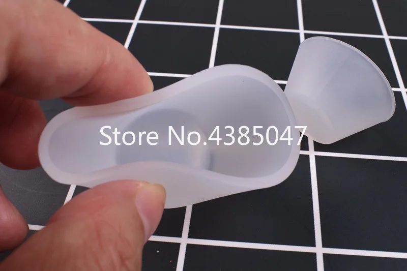 Силиконовая чашка для распределения 1 шт. инструменты клея из смолы со шкалой