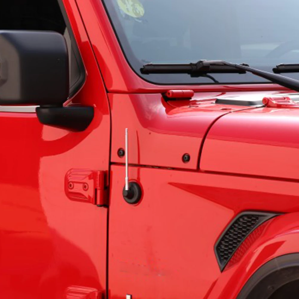 6,7 ''6 мм AM FM антенна радио антенна усилитель сигнала для Jeep Wrangler TJ алюминиевая антенна мачта штырь 1997-2006 Замена
