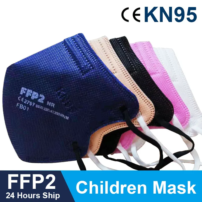 Детская маска для лица KN95 Детские маски FPP2 шапочки рта FFP2 защитные FFP2|Маски| |