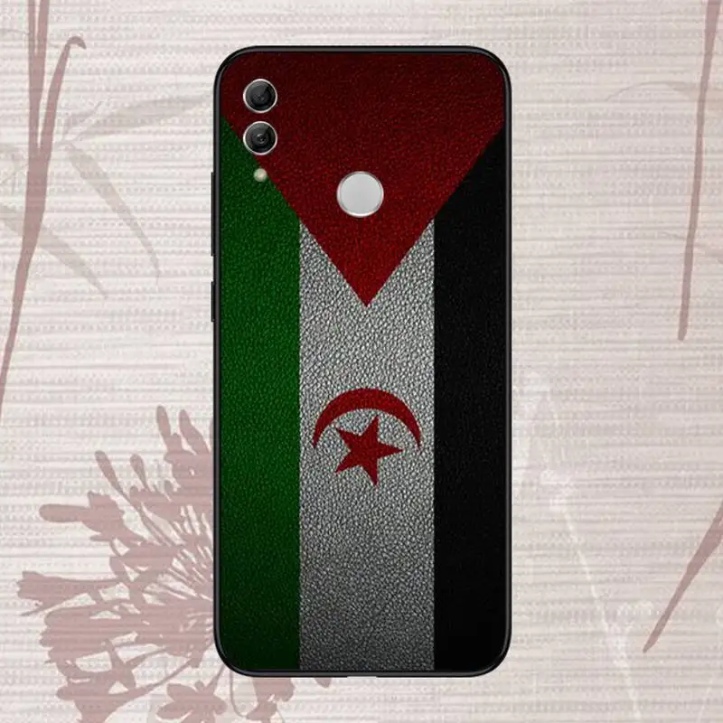 

Western Sahara Flag Phone Case For Huawei Honor 7C 7A 8X 8A 9 10 10i Lite 20 NOVA 3i 3e