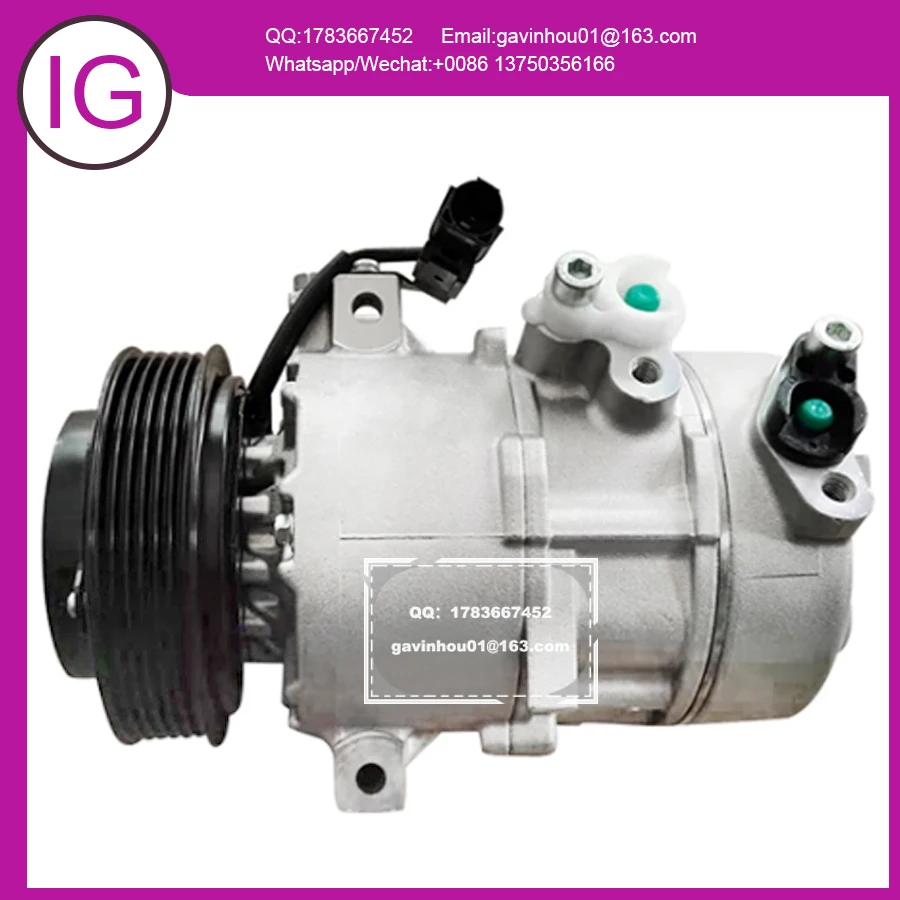 

Компрессор переменного тока DV16 для Kia Sorento II 97701-2P110 97701-2P160 11270-31700 977012P110 977012P160 1127031700