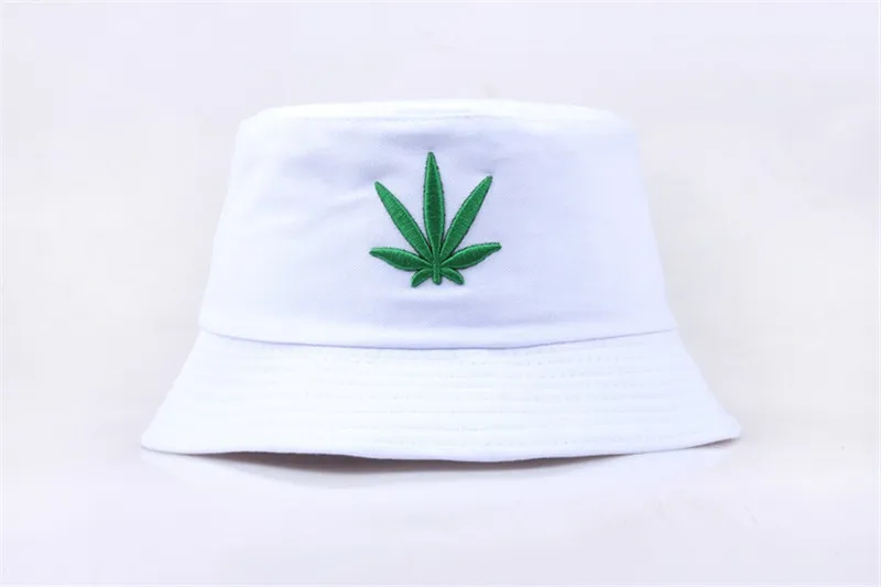 Панама с Кленовым листом для мужчин и женщин хлопковая шляпа вышивкой в стиле