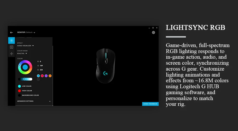 Беспроводная игровая мышь gitech G703 hero LIGHTSPEED 16000 dpi hero sensor для Беспроводная оптическая мышь геймера