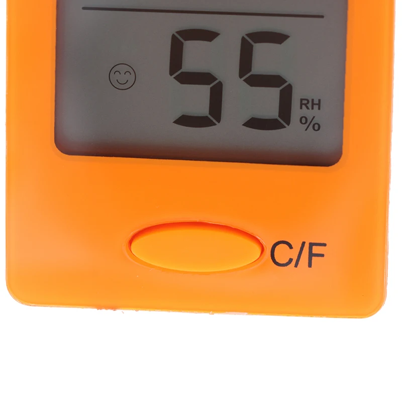 lcd electronic digital temperature humidity meter indoor outdoor thermometer hygrometer weather station clock free global shipping