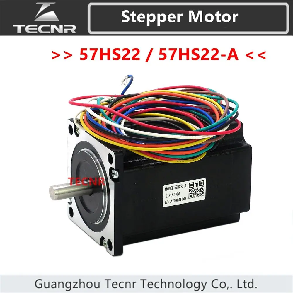 leadshine- fases 57hs22-a 57hs22 nema23 com torque de nm comprimento a 81 mm eixo mm Motor de passo