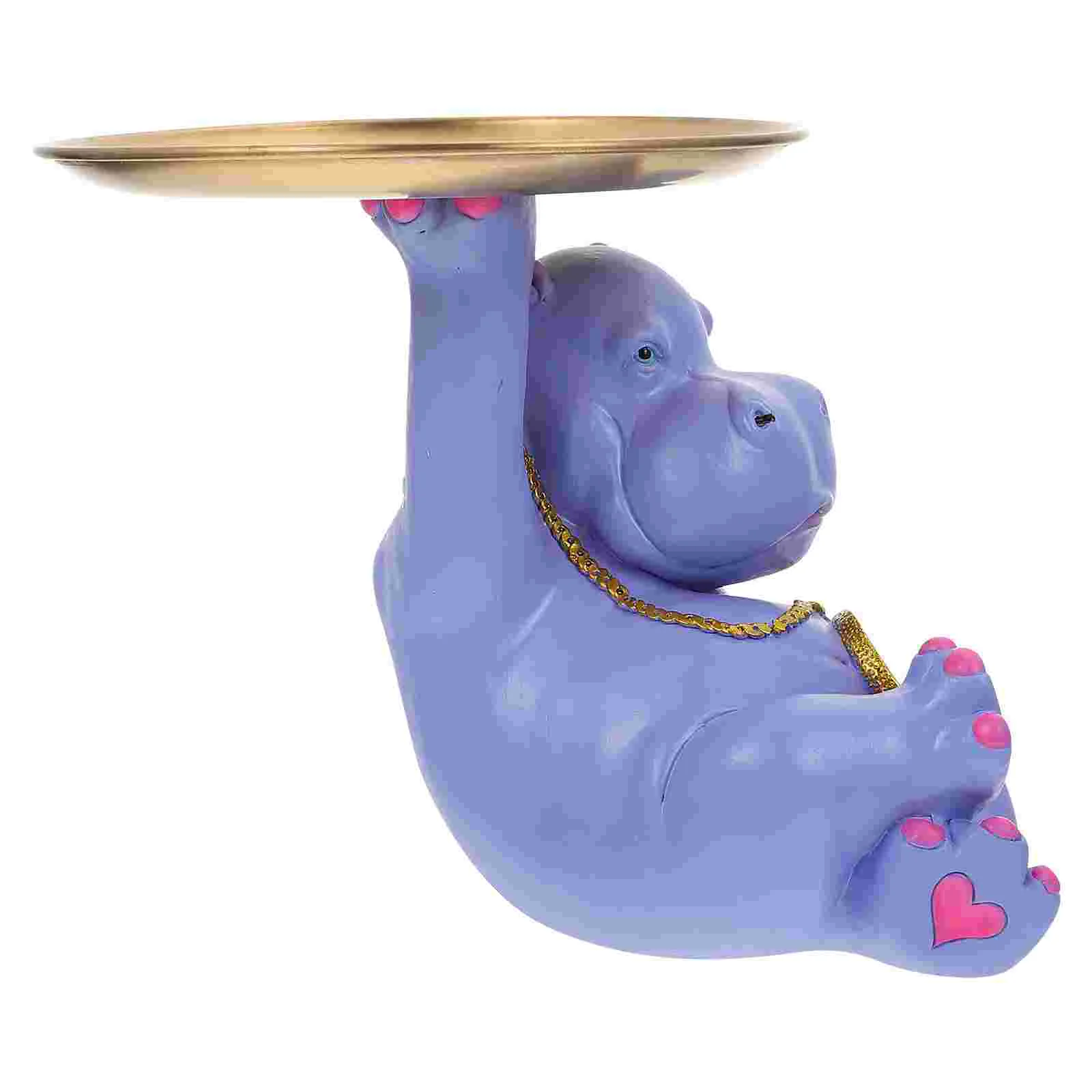 

1Pc Decorative Key Tray Bedroom Jewelry Plate Tabletop Key Storage Holder