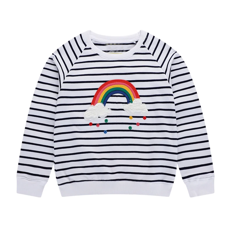 Одежда для маленьких девочек детская футболка Топы с длинными рукавами