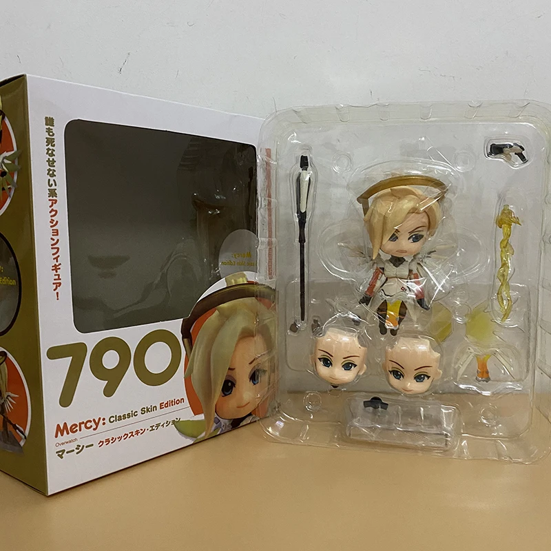 Фигурка OW милосердия Классическая экшн-фигурка из кожи Коллекционная модель