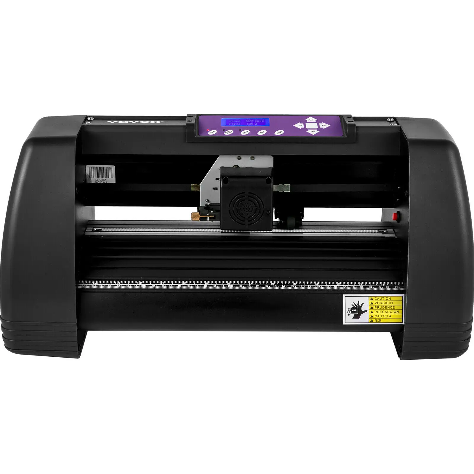 

Vinyl Cutter Plotter 375mm Vinyl Printer Signmaster Cutting Offline Support Offline Control 14 Inch Digital LCD Display