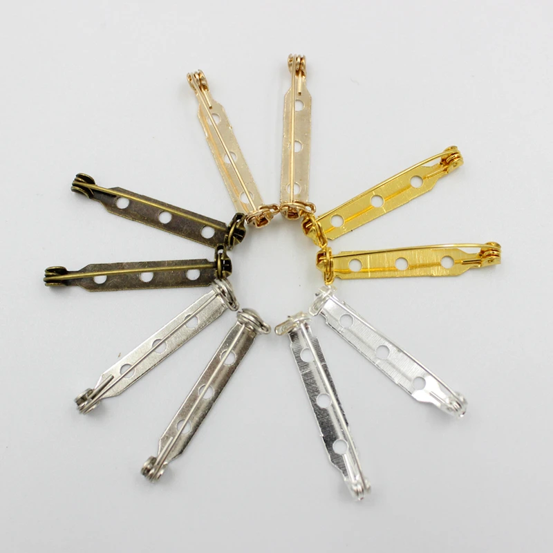 

Основа для броши 10 шт./лот 20 25 32 38 мм, зажим для броши, булавки, комплектующие для брошей, пустая основа для изготовления ювелирных изделий сво...