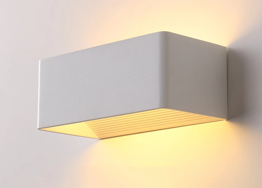 5W 10W Крытый светодиодный настенный светильник AC110 220V проход прямоугольное