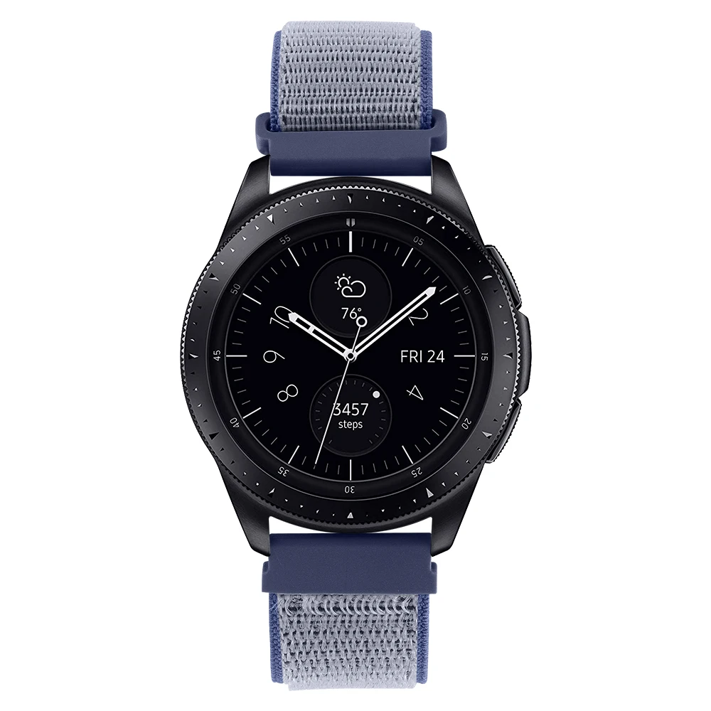 Ремешок Gear s3 Frontier для Samsung galaxy спортивный тканевый нейлоновый ремешок часов 46 мм 22