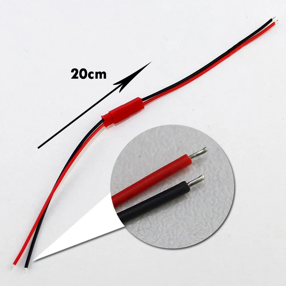 20 штук 2 контактный разъем муж