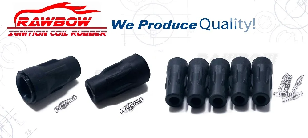100 шт. катушка зажигания 04606824Ab резиновый комплект для Dodge caliber Sx Chrysler Jeep Compass caliber Journey Патриот Sebring Мститель