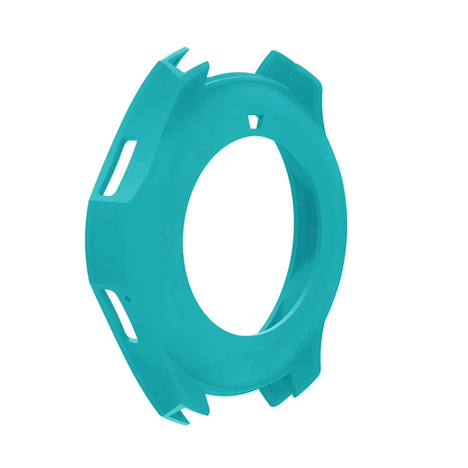 Deep Green Силиконовый чехол для samsung Galaxy gear S3 Frontier, мягкий резиновый защитный чехол для samsung Galaxy Watch 46 мм, чехол - Color: Deep Green