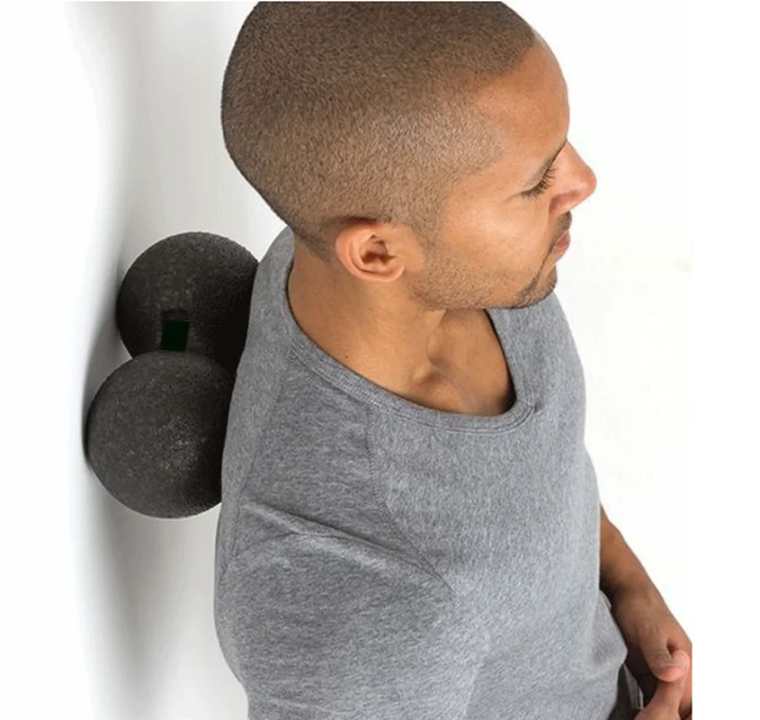 Myofascial релиз мяч для массажа арахиса массажер ролик пилатеса йоги тренажеры