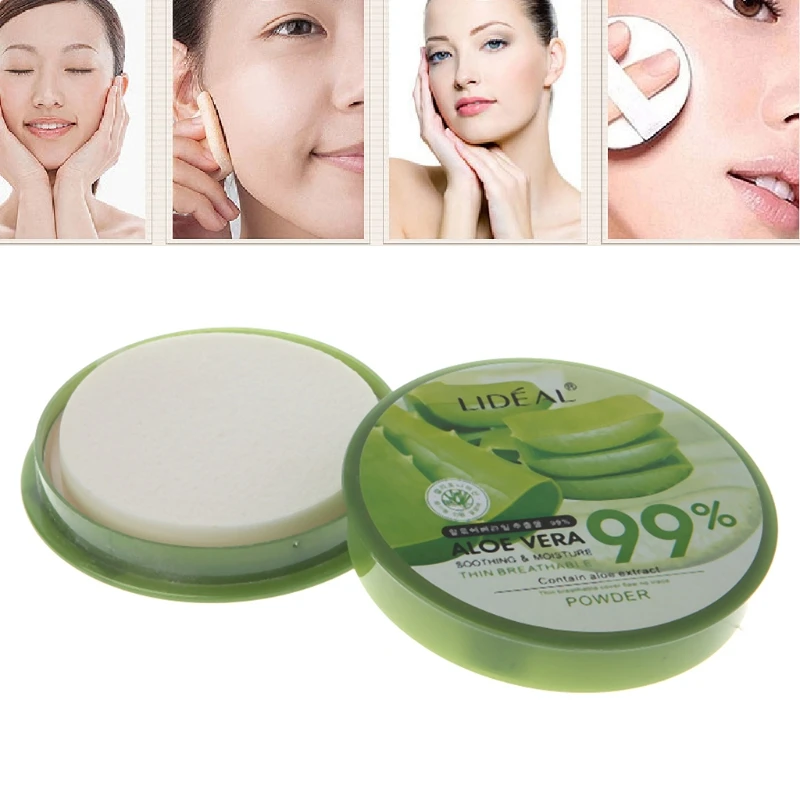 Алоэ Вера Pro отбеливающий консилер минеральная основа макияж пудра для лица |