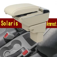 for hyundai accent rb solaris center console arm rest armrest box