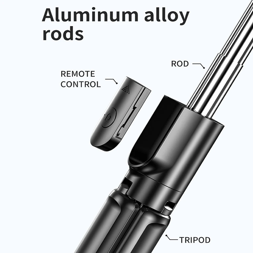Беспроводная Bluetooth селфи-палка 3 в 1 для iPhone Android Huawei складной ручной монопод