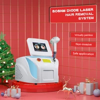 2021 free shipping professional portable 808nm diode laser machine for painless hair removal skin rejuvenation