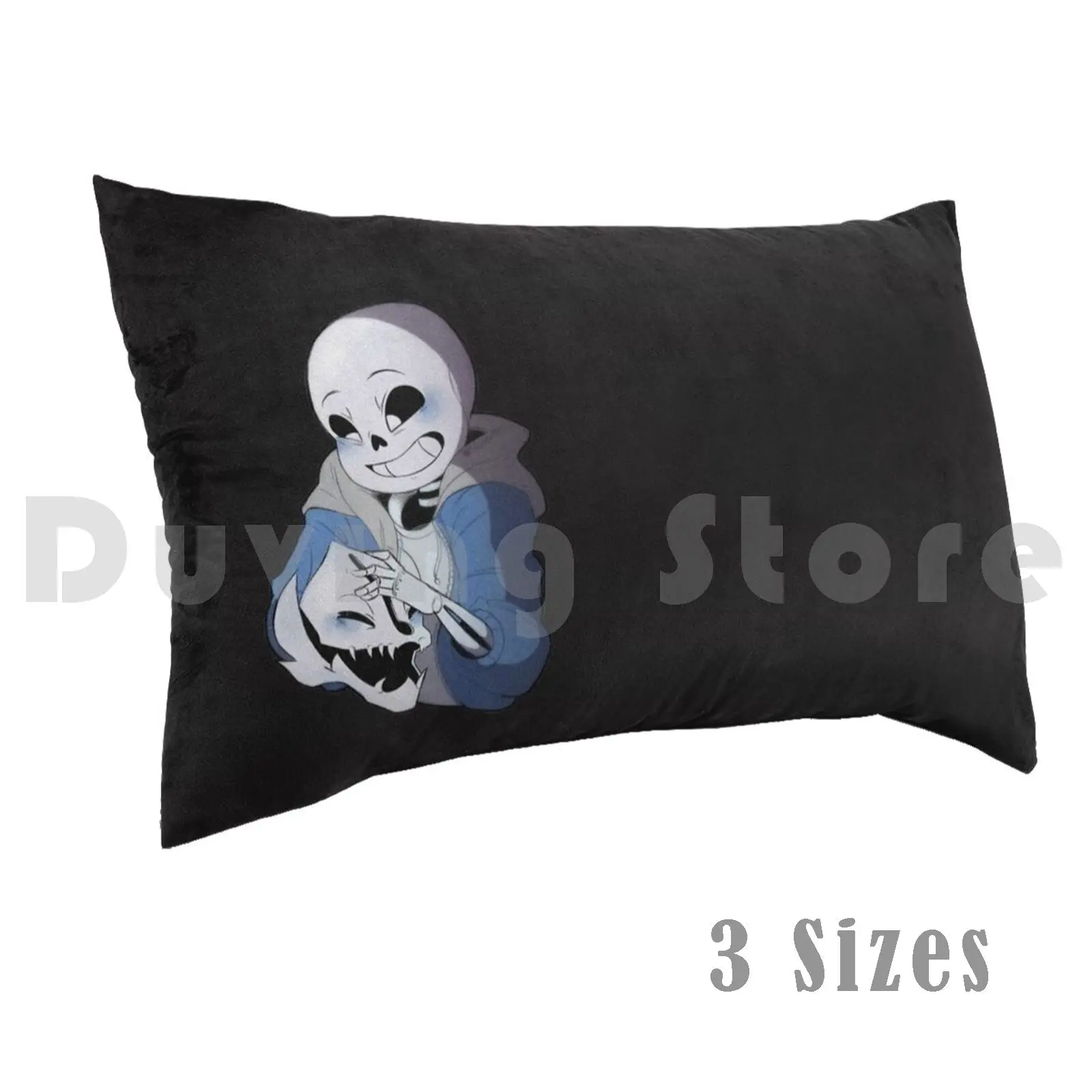 

Наволочка с подушкой Sans 50x75 Undertale Sans Undertale Gaster Blaster Skeleton Deltarune Comics Sans Sand The