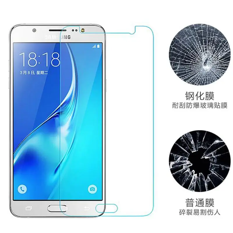 Защитное стекло закаленное 9H для Samsung Galaxy A3/A5/J1/J3/J5 2016/2015/J2/J5 Prime/G355H/G530/G360/S3/S4/S5/S6 |