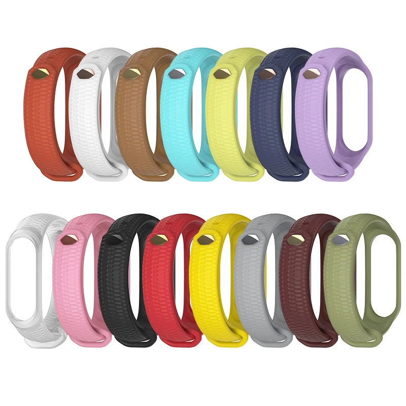 1 шт. браслет ремешок для xiaomi mi band 4 сменный спортивный ремешок для часов цветной ремешок для mi band 4 ремешок для наручных часов