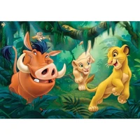 disney cartoon movie the lion king simba and his friends diy 5d diamond painting embroidery full dill mosaic wall decor gift